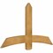 Ekena Millwork Bellingham Rough Sawn Timber Gable Bracket, Western Red Cedar, 60"W x 35"H x 2"D x 6"F, 14/12 Pitch GBW060X35X0206BEL00RWR - alternate 2